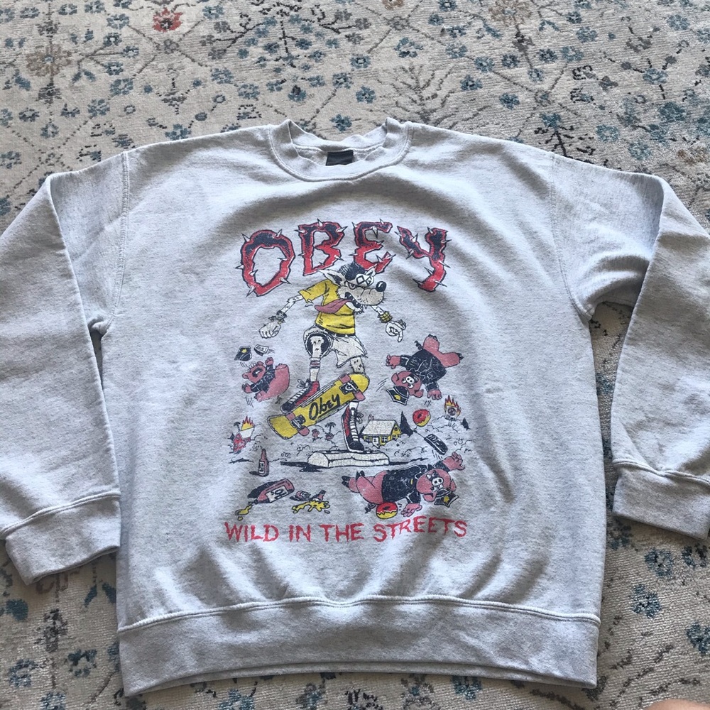 Old school Obey sweatshirt